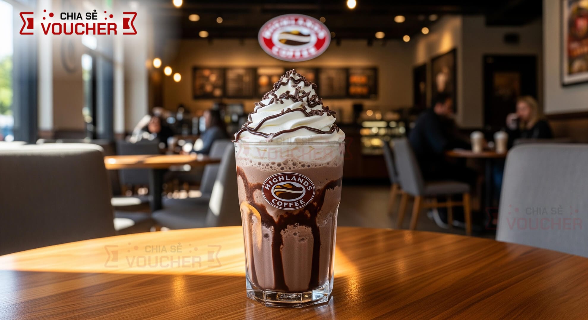 Freeze Socola tại Highlands Coffee