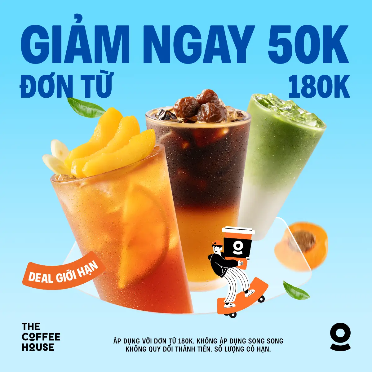 Giảm 50K Với Đơn Từ 180K