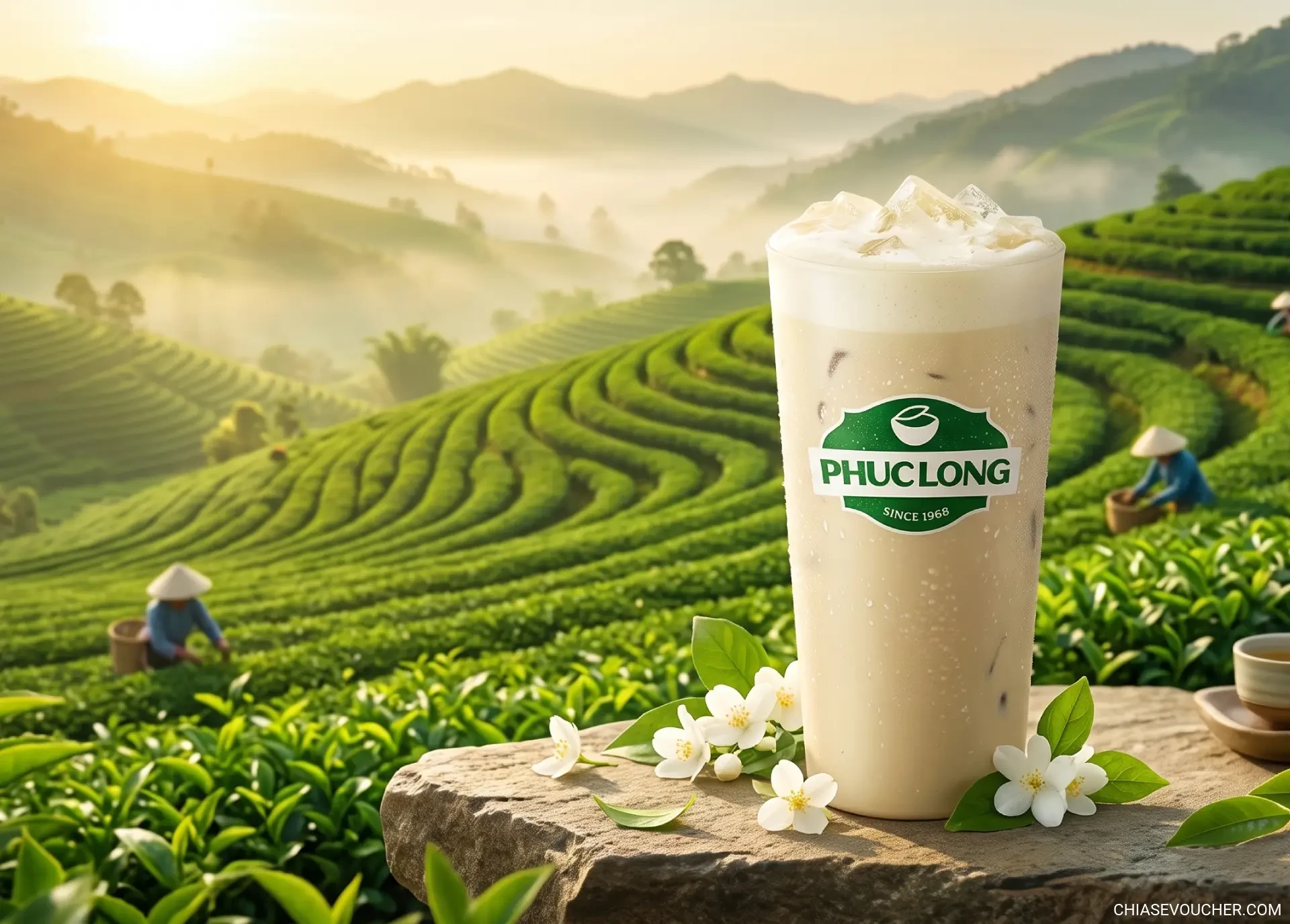 Review Trà Lài Sữa Phúc Long thơm ngát vị sữa béo
