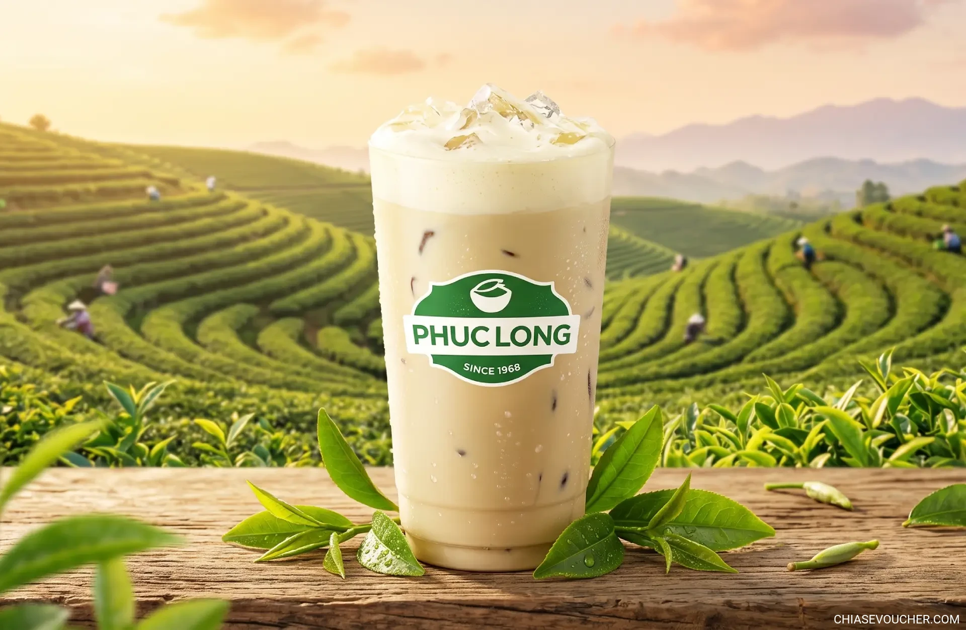 Review Trà sữa Phúc Long đậm đà vị trà mộc